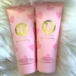 Tory Burch Love Relentlessly Shower Gel/Lotion Set